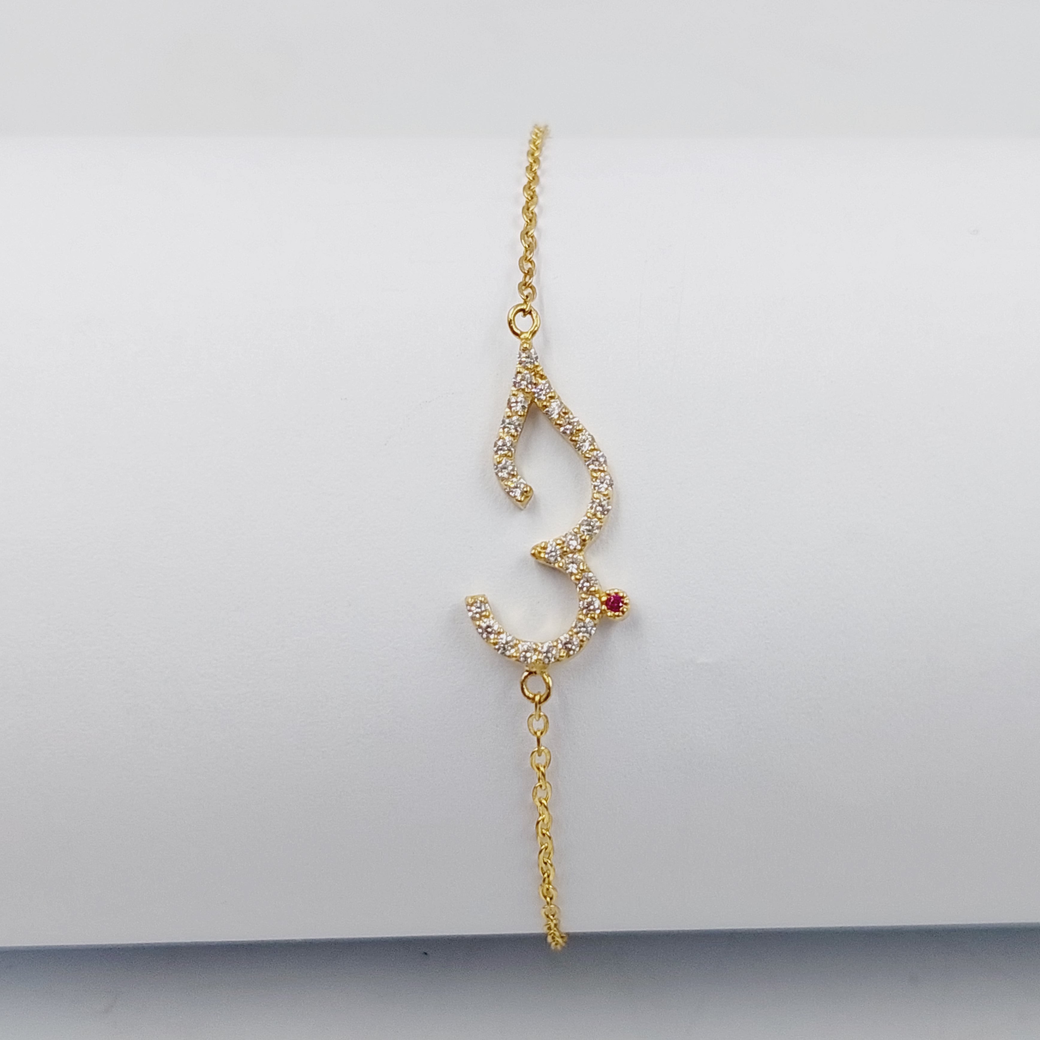 Ciondoli Di Lusso In Oro Bianco Zircone - Foto 6