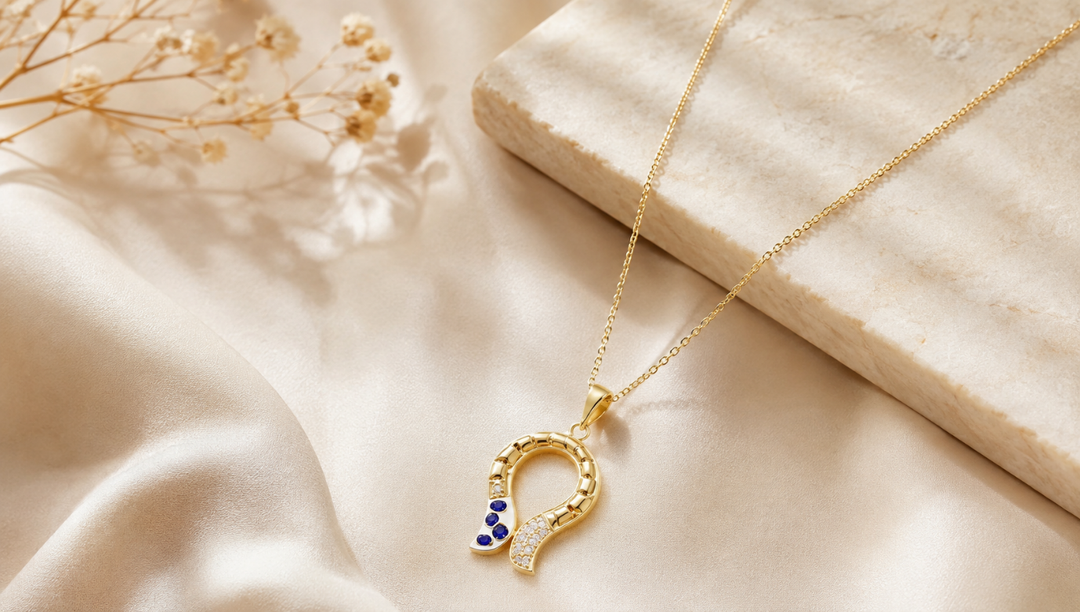 The Quiet Luxury Appeal of an 18K Gold Pendant Necklace