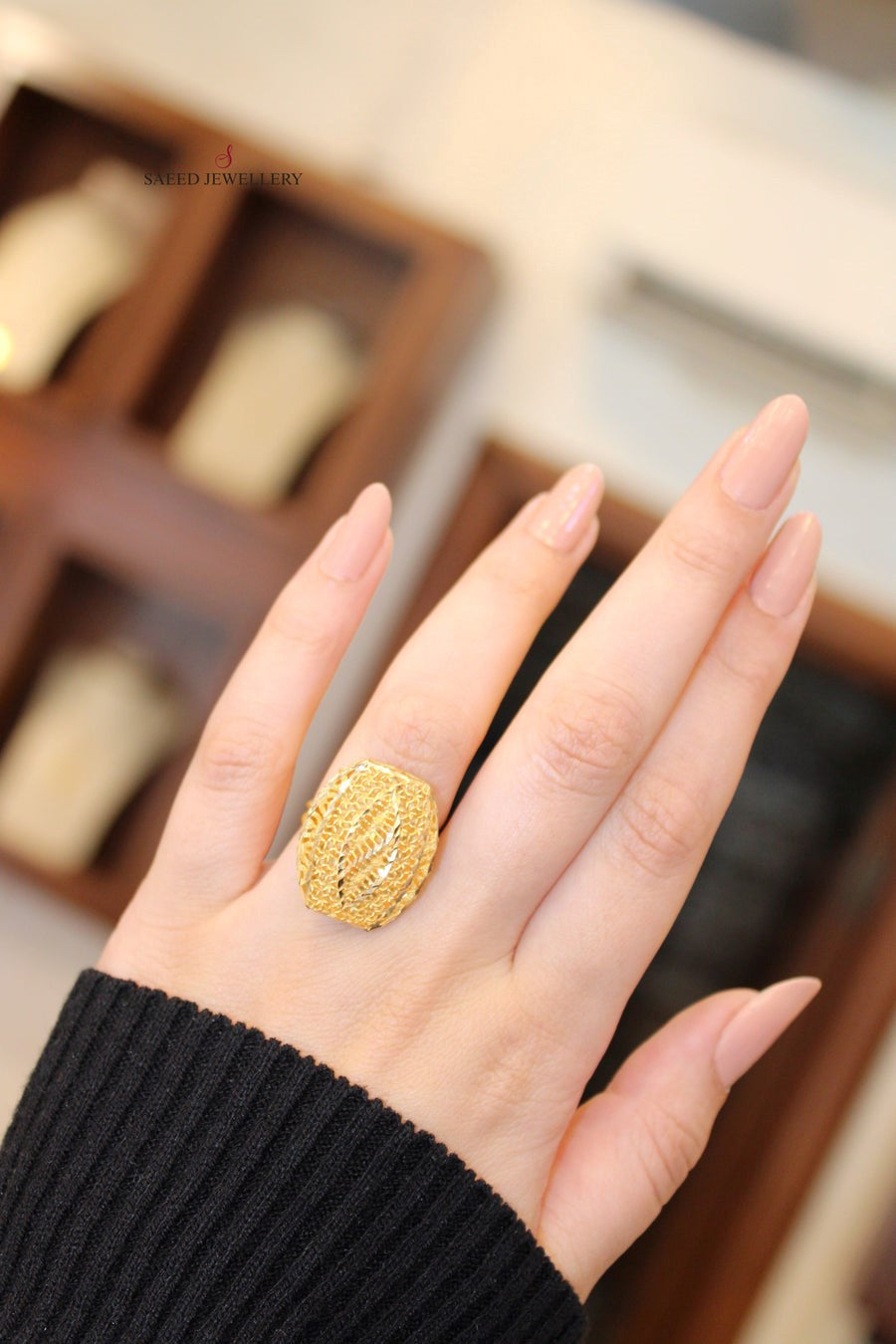 gold kuwaiti ring