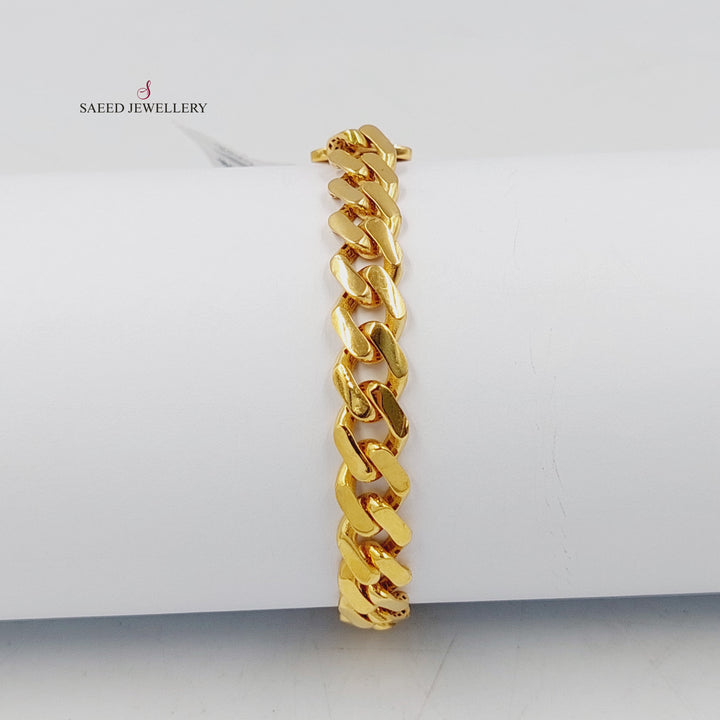 21K اسوارة جنزير اكسترا-مجوهرات الشيخ سعيد-Saeed Jewelry 