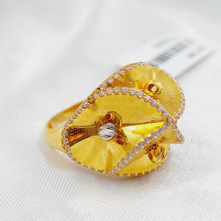 21K Gold Fancy Ring by Saeed Jewelry - Image 4