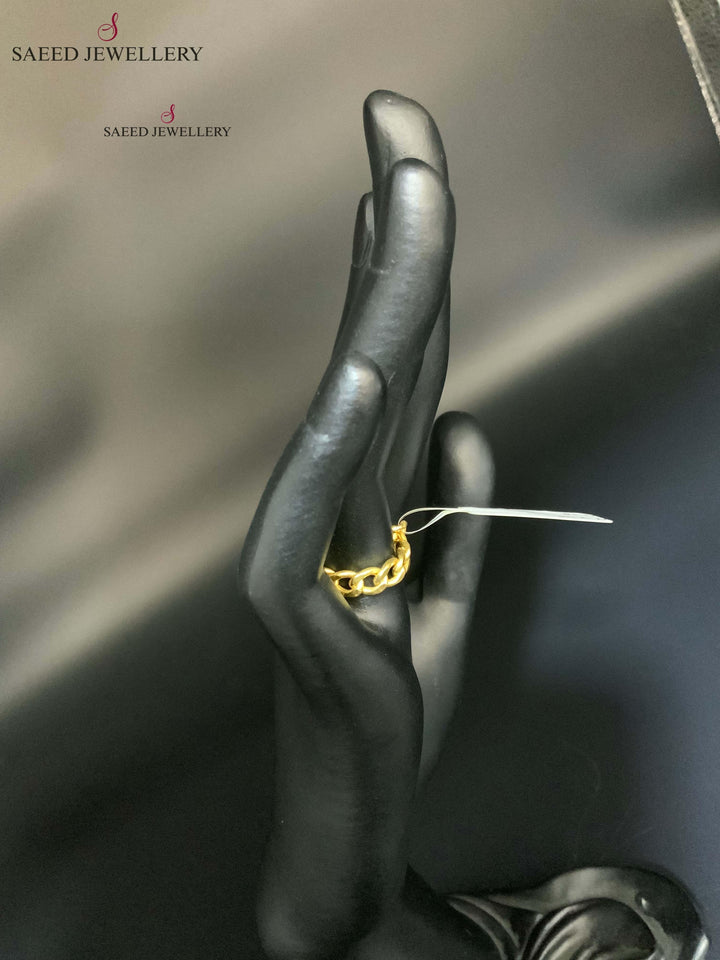 18K Gold Classic Ring by Saeed Jewelry - Image 5