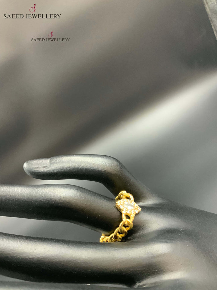 18K Gold Classic Ring by Saeed Jewelry - Image 17