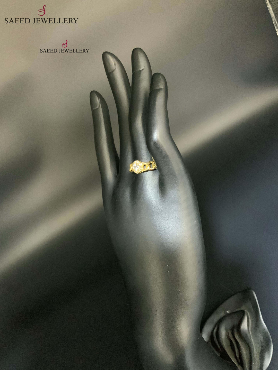 18K Gold Classic Ring by Saeed Jewelry - Image 3