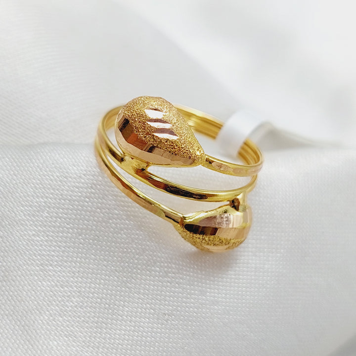 18K Gold Classic Ring by Saeed Jewelry - Image 5