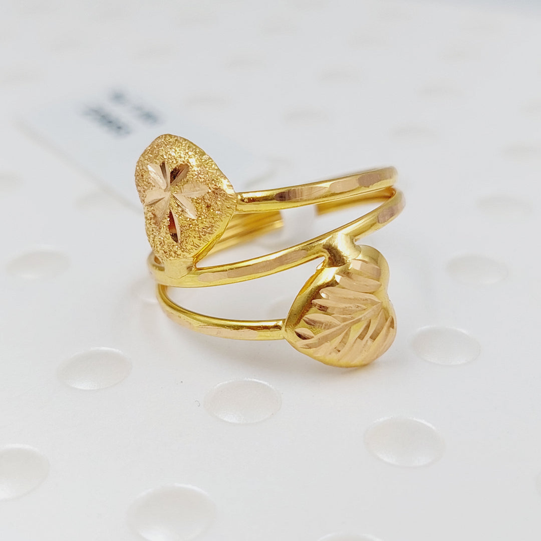 18K Gold Classic Ring by Saeed Jewelry - Image 1