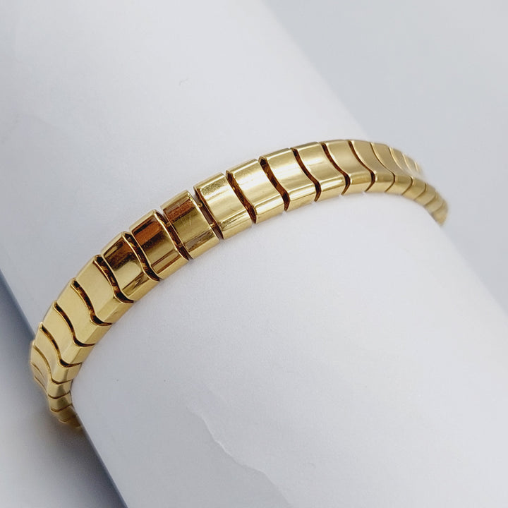 18K Gold Fancy Bracelet by Saeed Jewelry - Image 3