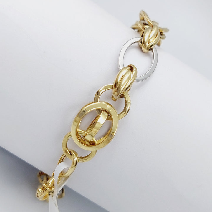 18K Gold Fancy Bracelet by Saeed Jewelry - Image 2