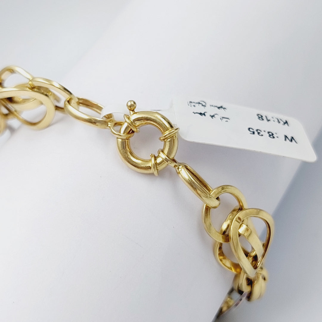 18K Gold Fancy Bracelet by Saeed Jewelry - Image 3