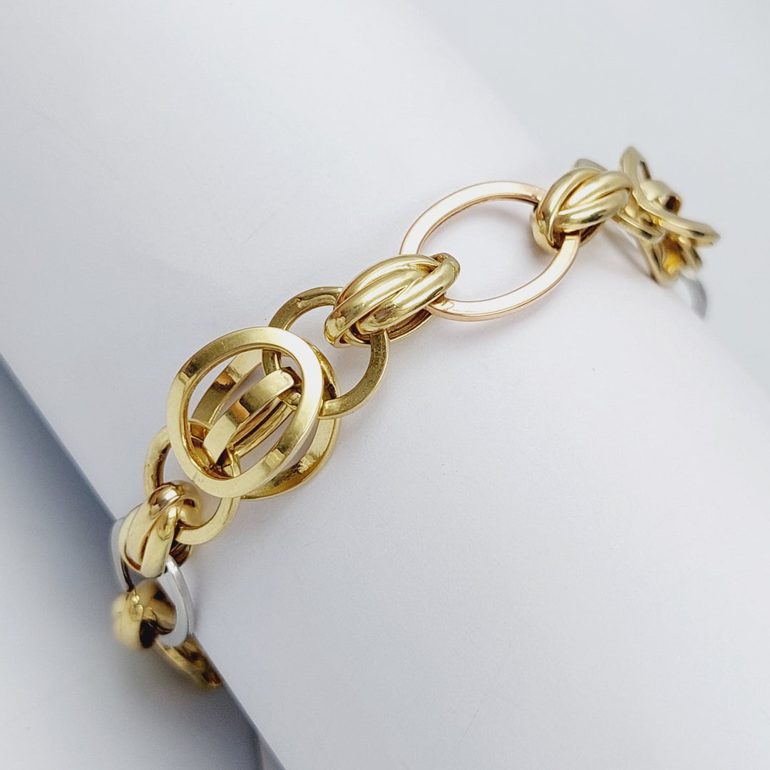 18K Gold Fancy Bracelet by Saeed Jewelry - Image 4