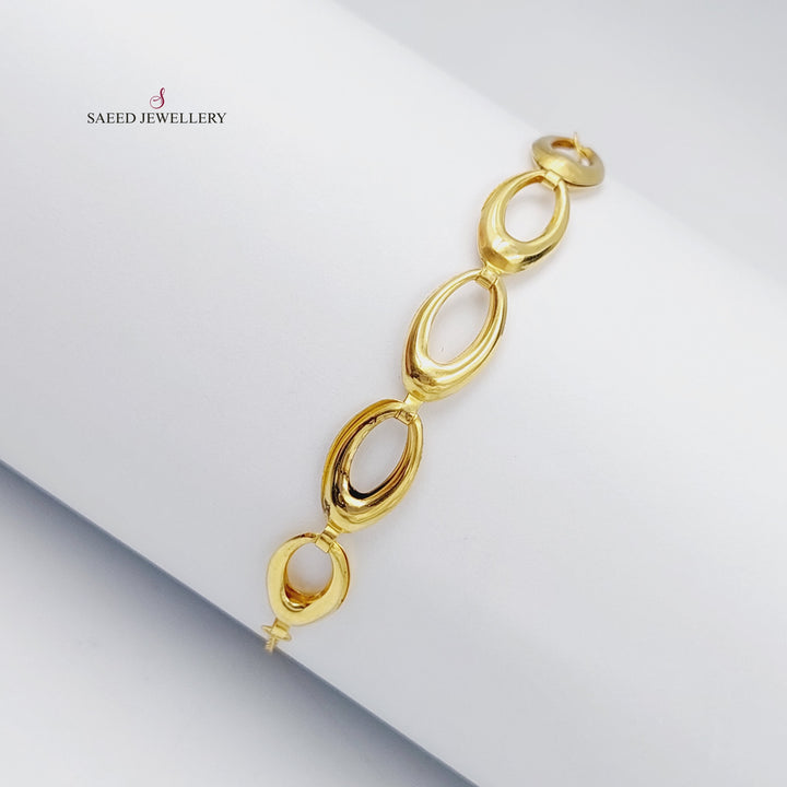 18K Gold Fancy Bracelet by Saeed Jewelry - Image 3