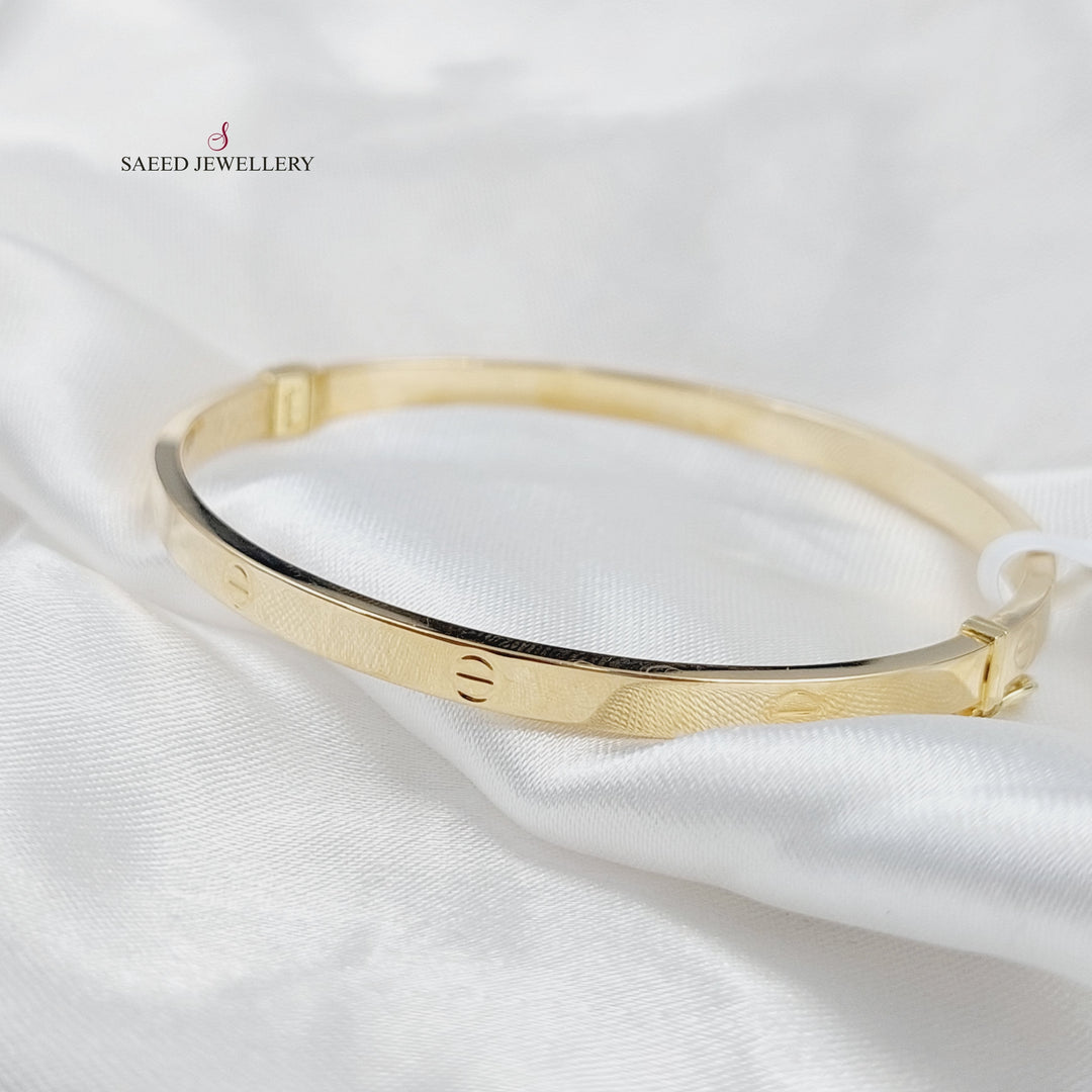 18K Gold Fancy Bracelet by Saeed Jewelry - Image 2