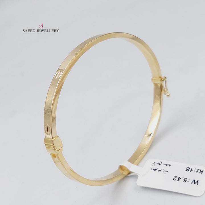 18K Gold Fancy Bracelet by Saeed Jewelry - Image 3