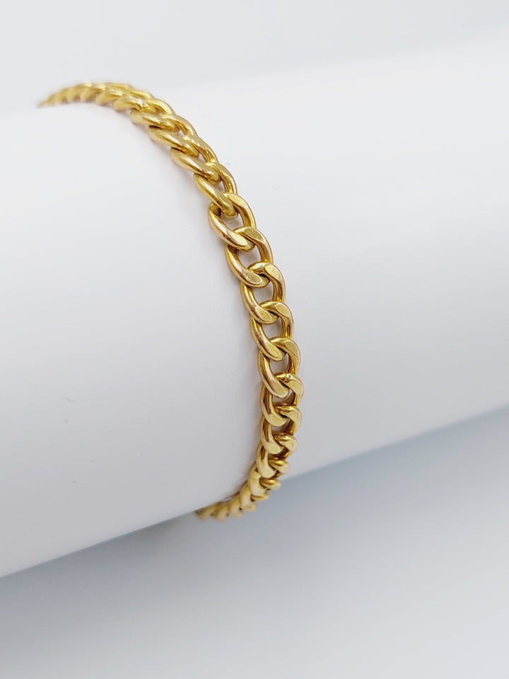 18K Gold Fancy Bracelet by Saeed Jewelry - Image 4