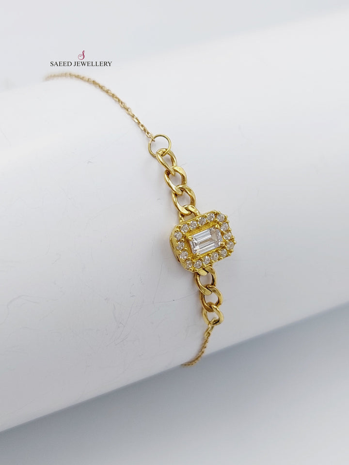 18K Gold Fancy Bracelet by Saeed Jewelry - Image 2