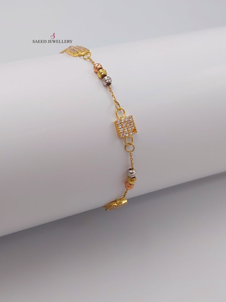 18K Gold Fancy Bracelet by Saeed Jewelry - Image 1