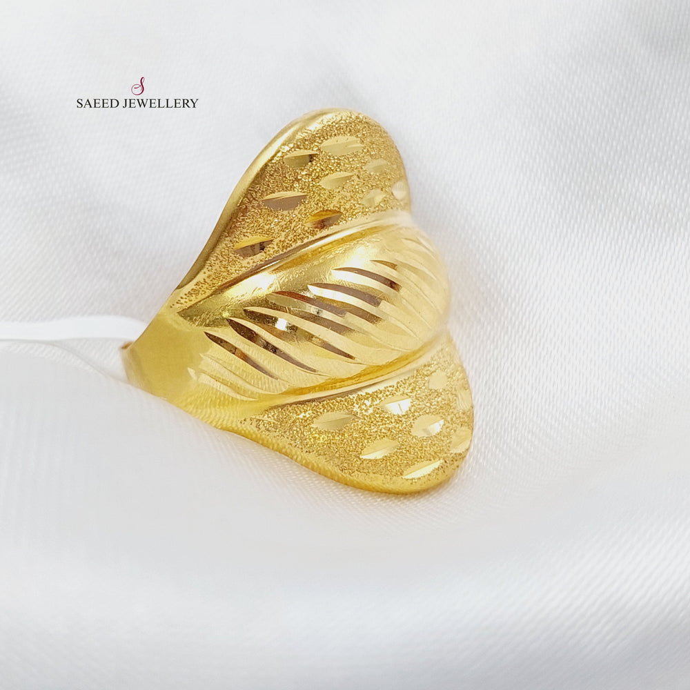 18K Gold Fancy Ring by Saeed Jewelry - Image 2