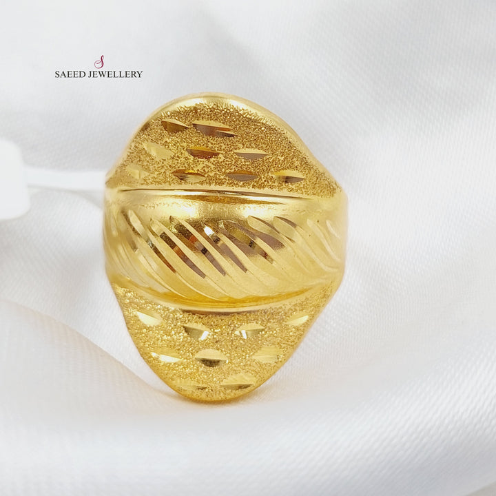 18K Gold Fancy Ring by Saeed Jewelry - Image 3