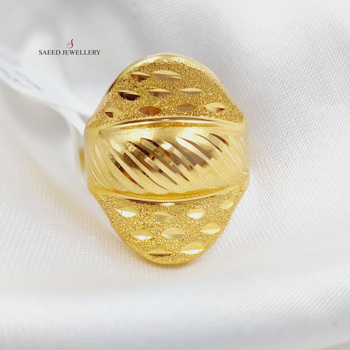 18K Gold Fancy Ring by Saeed Jewelry - Image 4