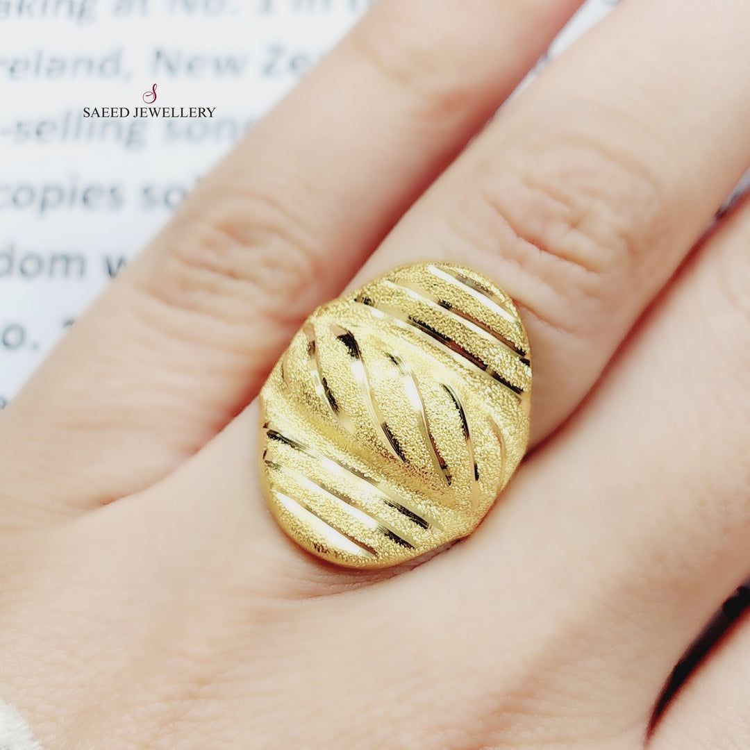 18K Gold Fancy Ring by Saeed Jewelry - Image 5