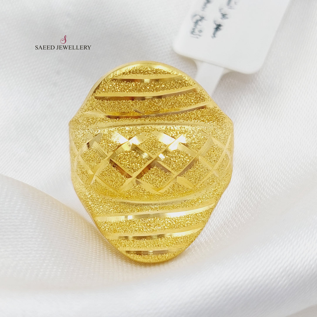 18K Gold Fancy Ring by Saeed Jewelry - Image 2