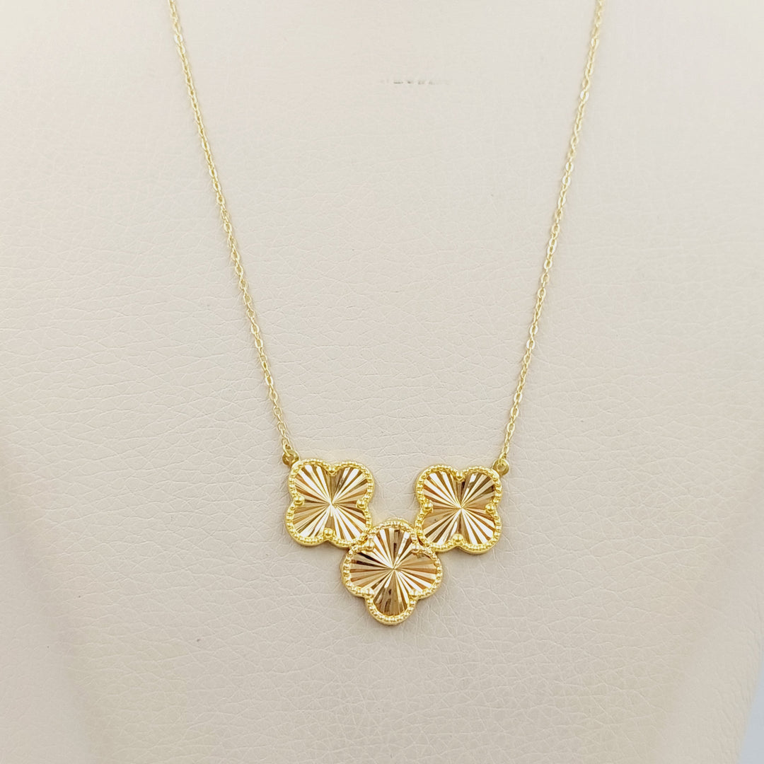 18K Gold Farfasha Necklace by Saeed Jewelry - Image 3