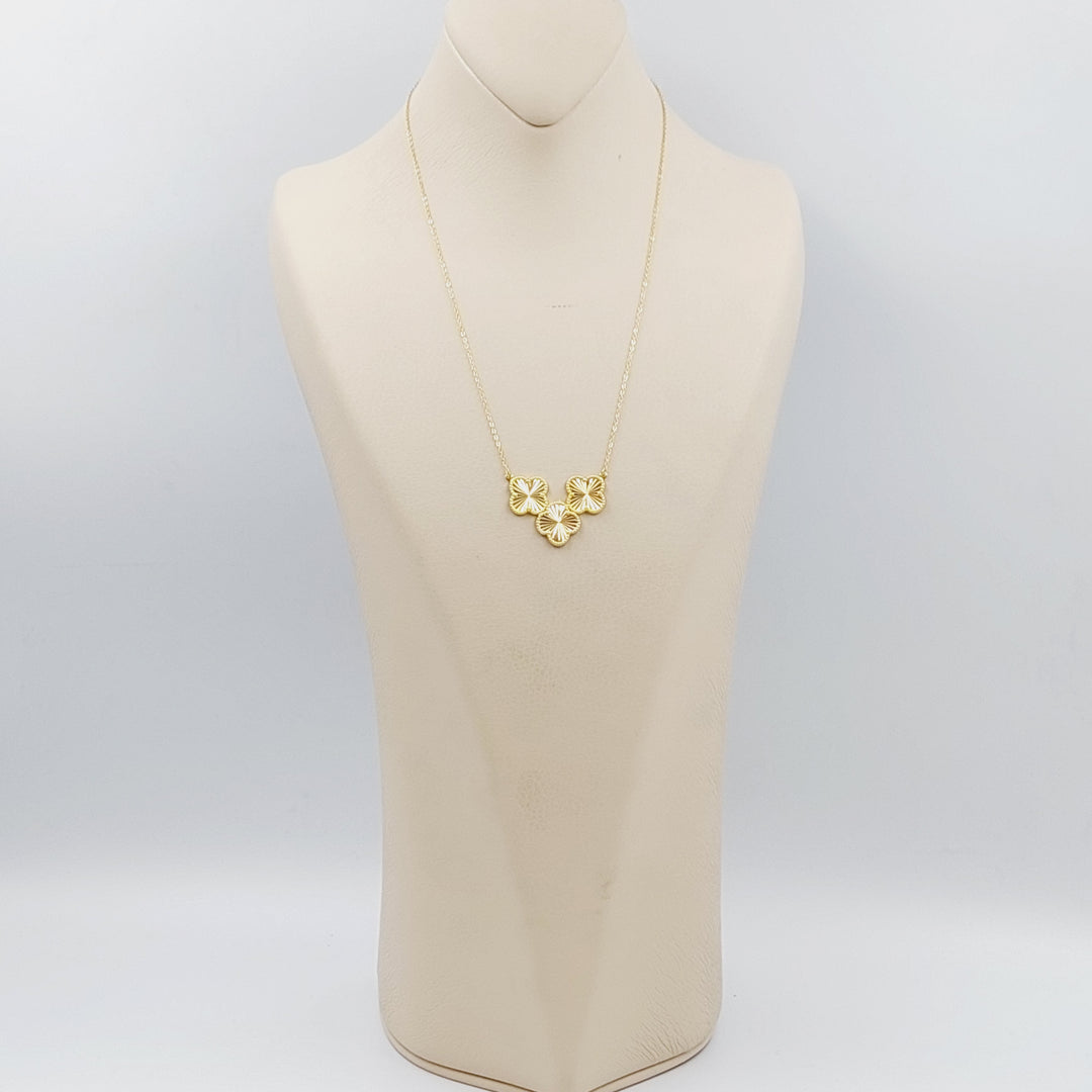 18K Gold Farfasha Necklace by Saeed Jewelry - Image 4