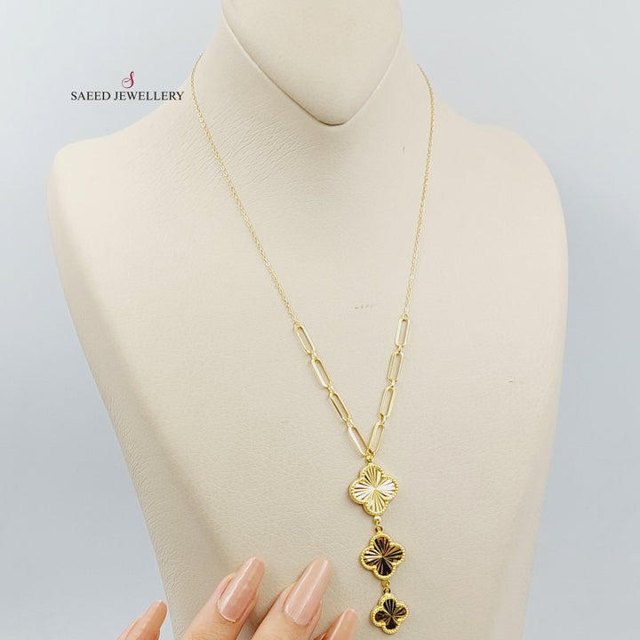 18K Gold Farfasha Necklace by Saeed Jewelry - Image 1