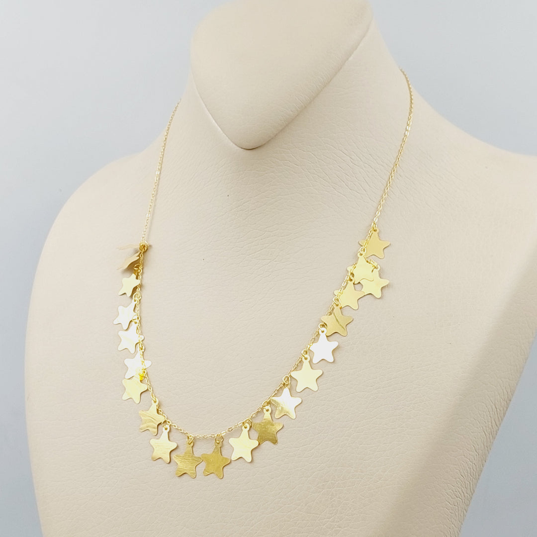 18K Gold Farfasha Necklace by Saeed Jewelry - Image 3