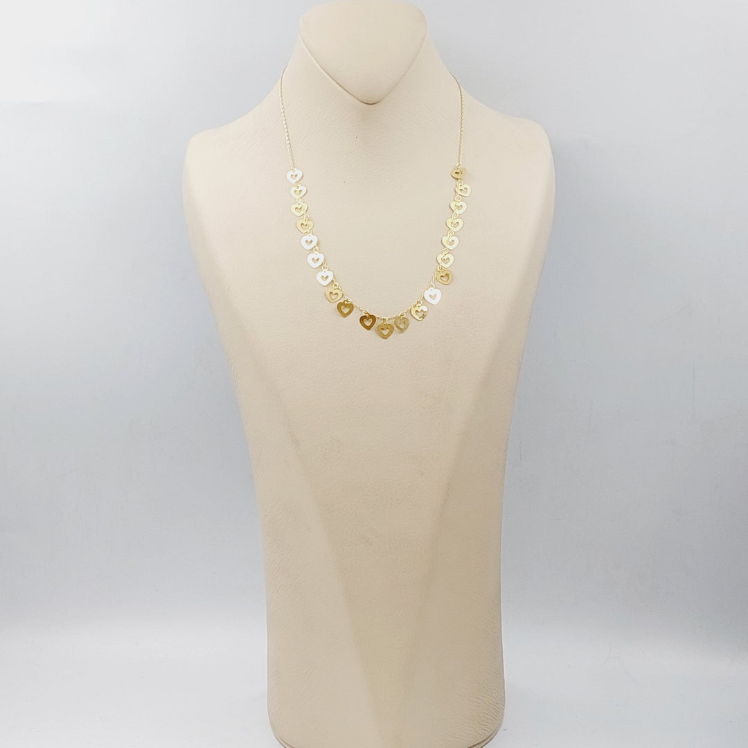 18K Gold Farfasha Necklace by Saeed Jewelry - Image 4