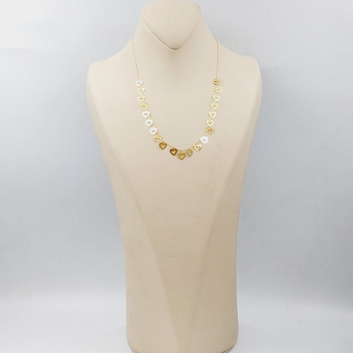 18K Gold Farfasha Necklace by Saeed Jewelry - Image 4