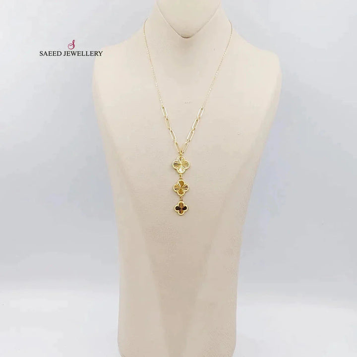 18K Gold Farfasha Necklace by Saeed Jewelry - Image 7