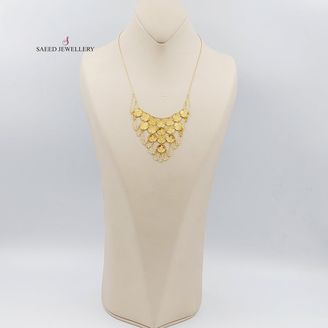 18K Gold Farfasha Necklace by Saeed Jewelry - Image 3