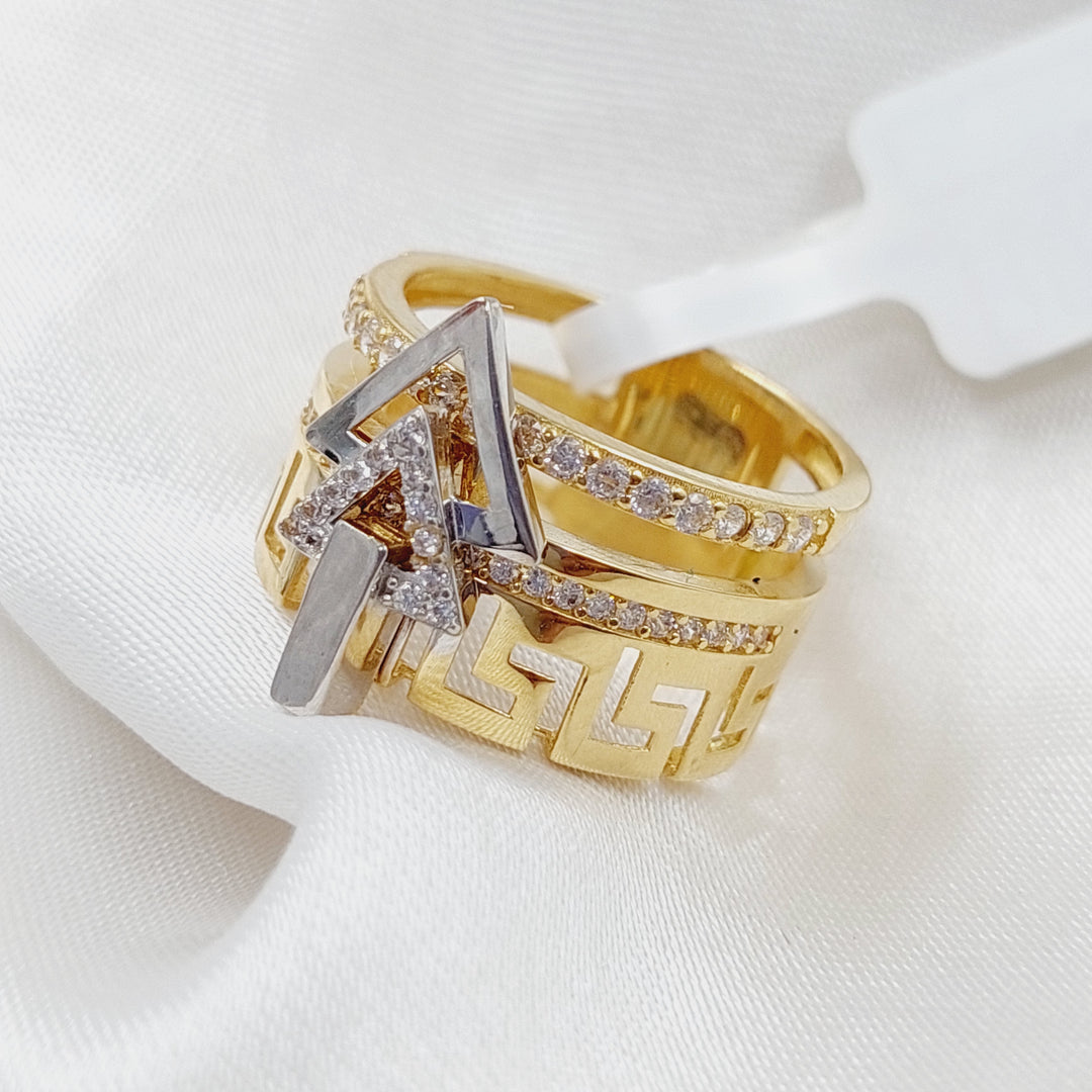 18K Gold Classic Ring by Saeed Jewelry - Image 3