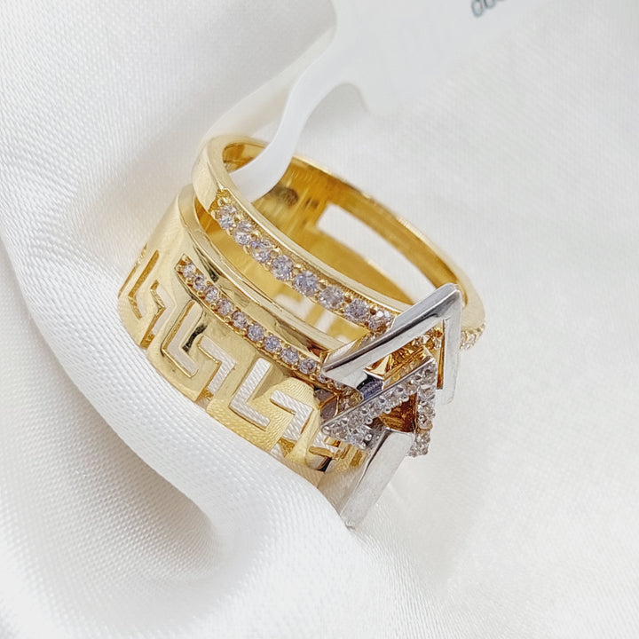 18K Gold Classic Ring by Saeed Jewelry - Image 4