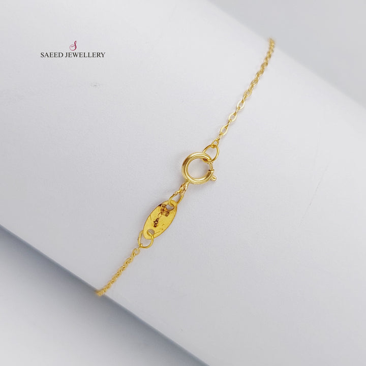 18K Gold Heart Bracelet by Saeed Jewelry - Image 3