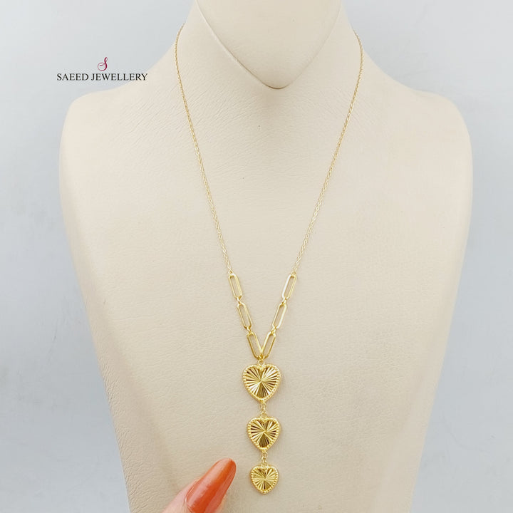 18K Gold Heart Necklace by Saeed Jewelry - Image 1