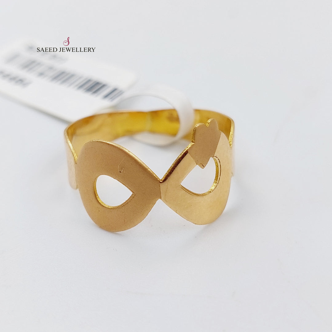 18K Gold Infinite Ring by Saeed Jewelry - Image 4