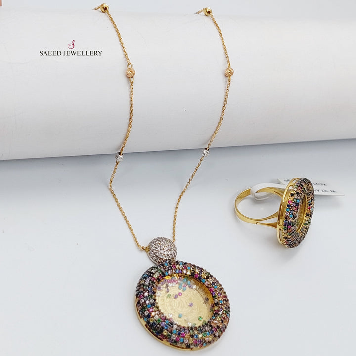18K Gold Islamic Halfset by Saeed Jewelry - Image 7