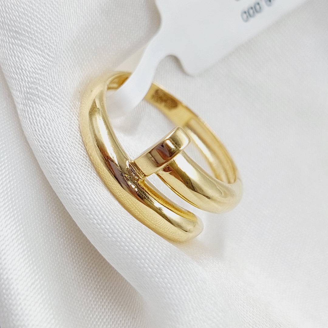 18K Gold Nail Ring by Saeed Jewelry - Image 1