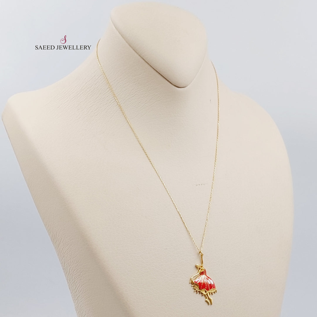 18K Gold Necklace by Saeed Jewelry - Image 1