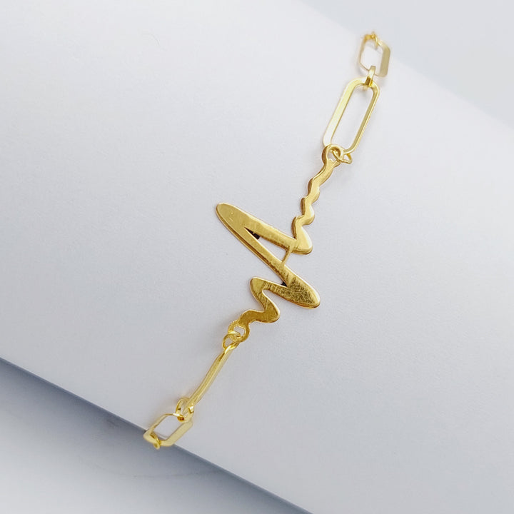 18K Gold Pulse Bracelet by Saeed Jewelry - Image 1