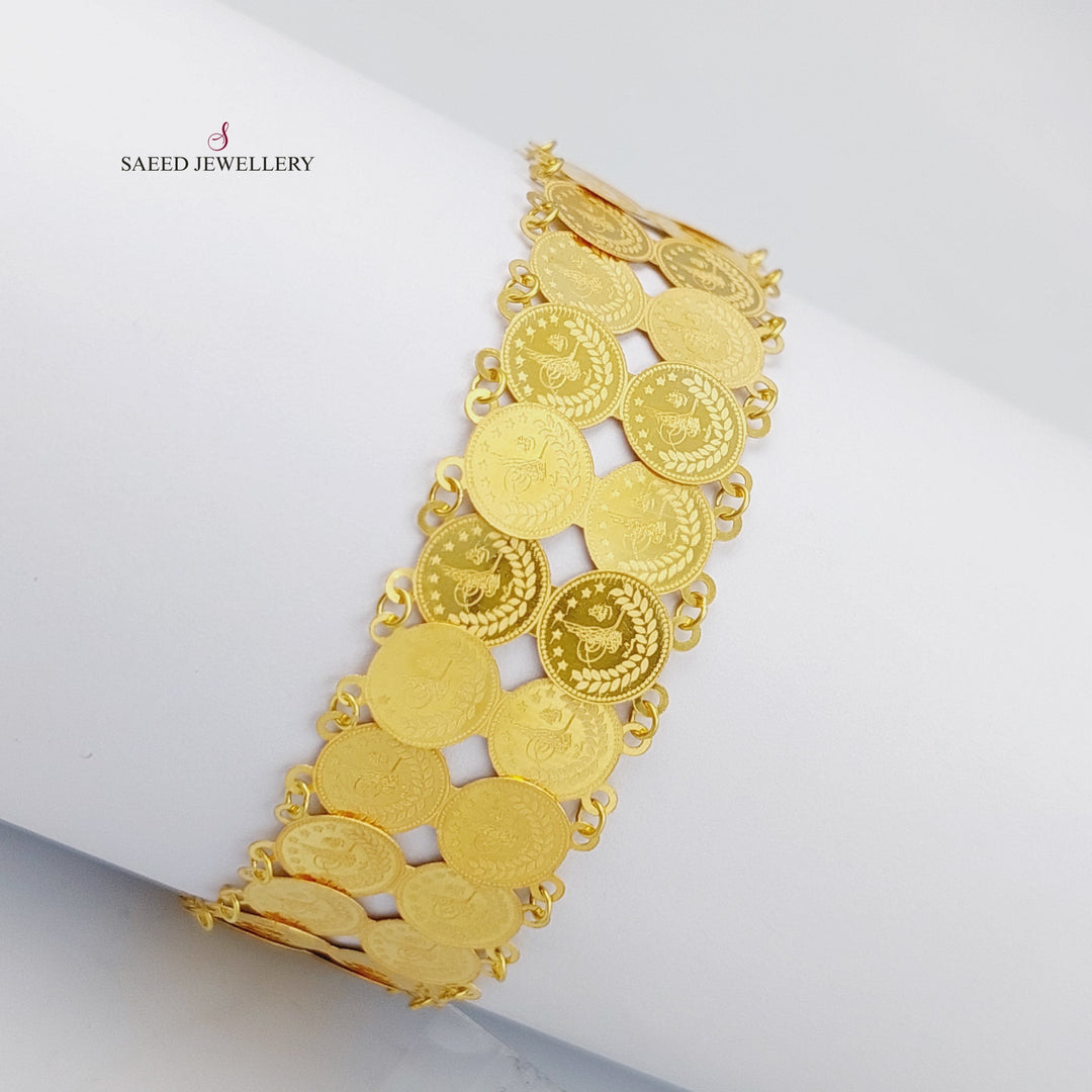 18K Gold Rashadi Bracelets by Saeed Jewelry - Image 8