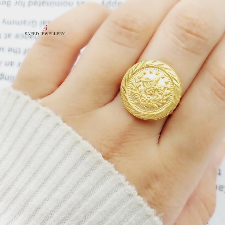 18K Gold Rashadi Ring by Saeed Jewelry - Image 4