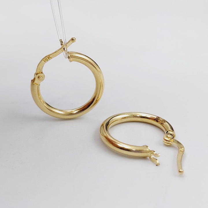 18K Gold Hoop Earrings by Saeed Jewelry - Image 10