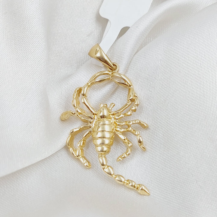 18K Gold Scorpio Pendant by Saeed Jewelry - Image 7