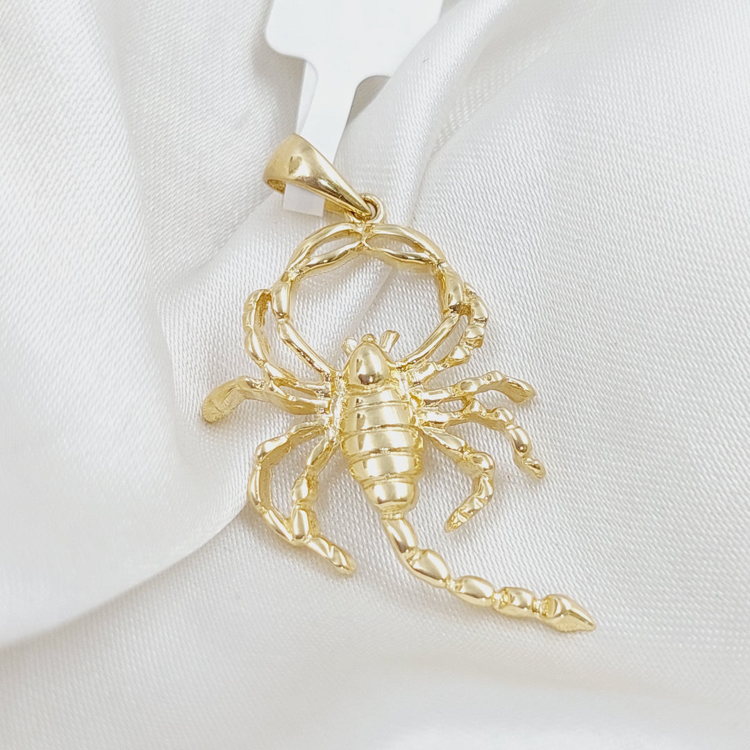 18K Gold Scorpio Pendant by Saeed Jewelry - Image 3