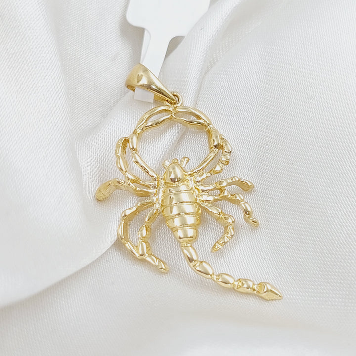 18K Gold Scorpio Pendant by Saeed Jewelry - Image 6