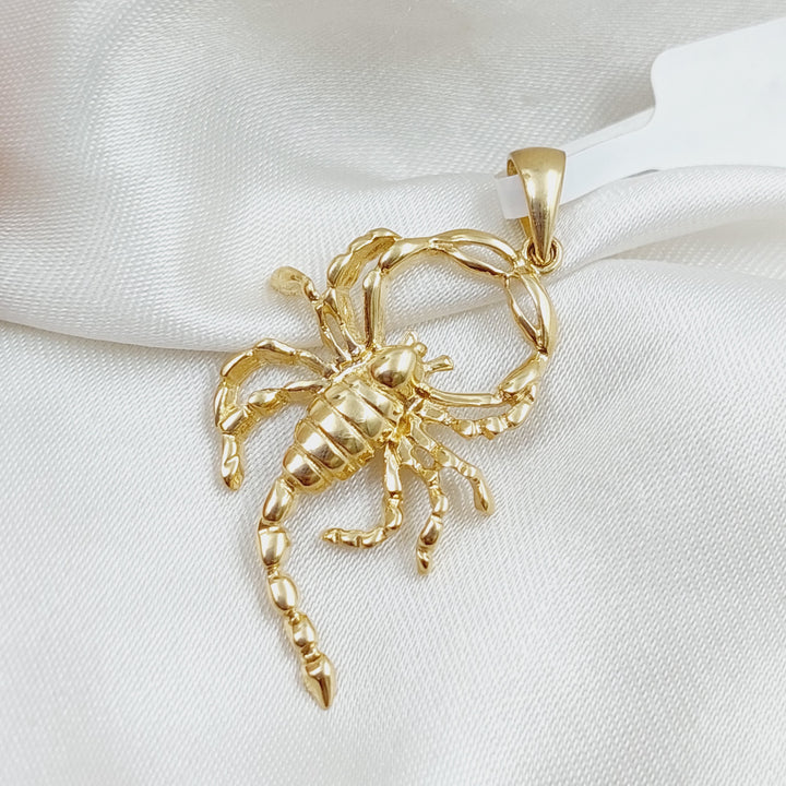 18K Gold Scorpio Pendant by Saeed Jewelry - Image 4