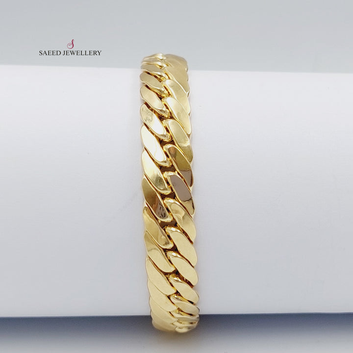 18K Snake Bracelet Made of 18K Yellow Gold by Saeed Jewelry-26659
